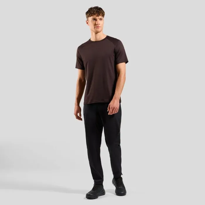 Odlo Tshirts and Polos The Active 365 TShirt Fudge Melange 8211 Men
