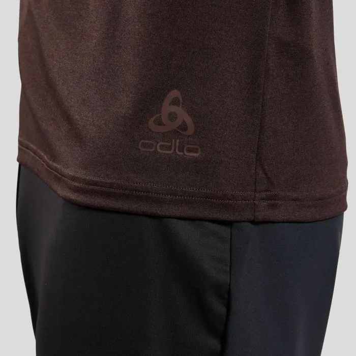 Odlo Tshirts and Polos The Active 365 TShirt Fudge Melange 8211 Men