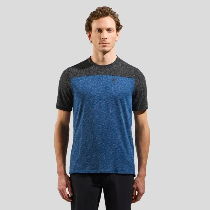 Odlo Tshirts and Polos The XAlp Linencool Mtb Tee Black 8211 Limoges 8211 Men