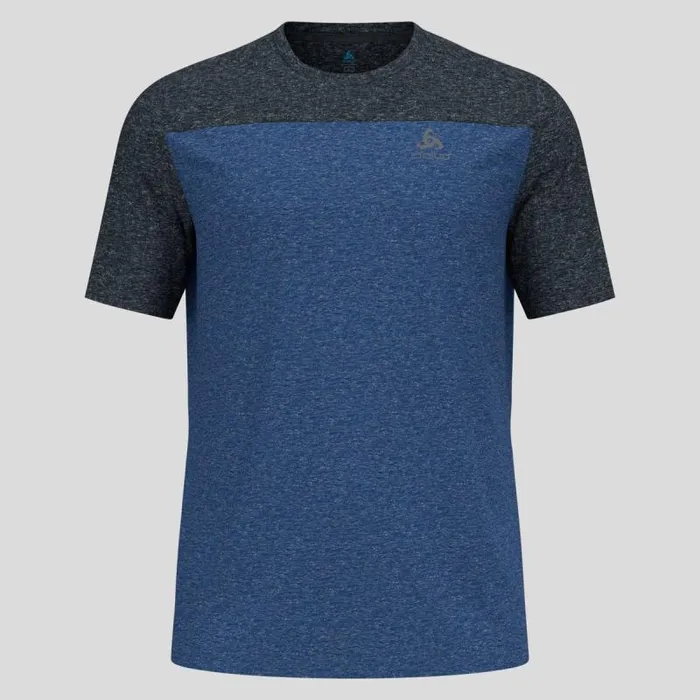 Odlo Tshirts and Polos The XAlp Linencool Mtb Tee Black 8211 Limoges 8211 Men