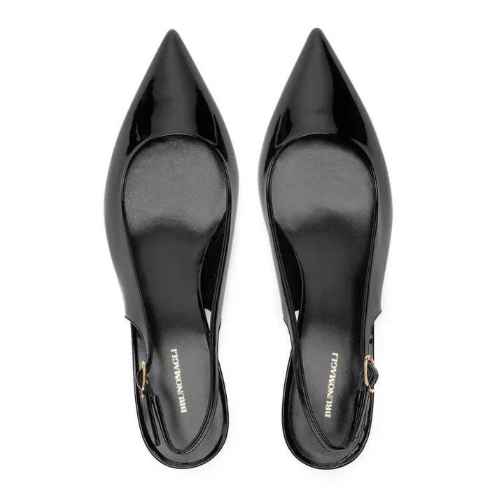 Palerma Slingback Pump Black Patent Women Bruno Magli Evening