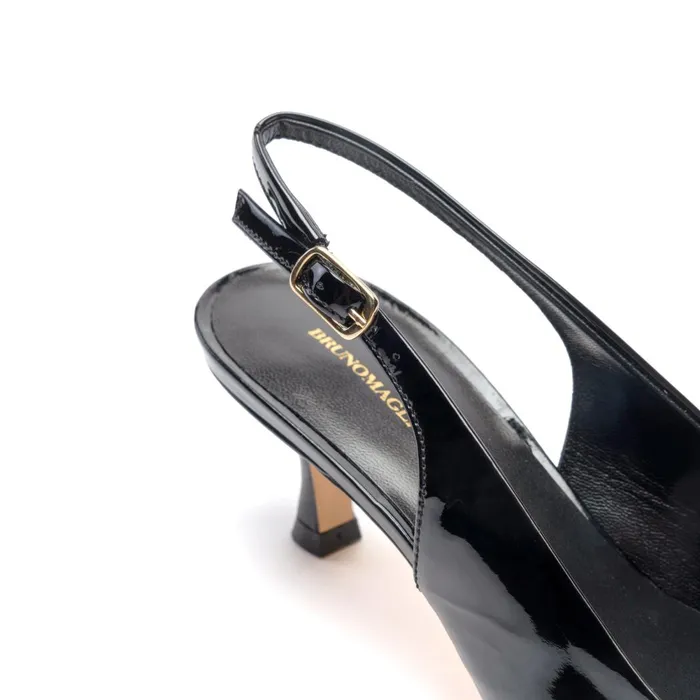 Palerma Slingback Pump Black Patent Women Bruno Magli Evening