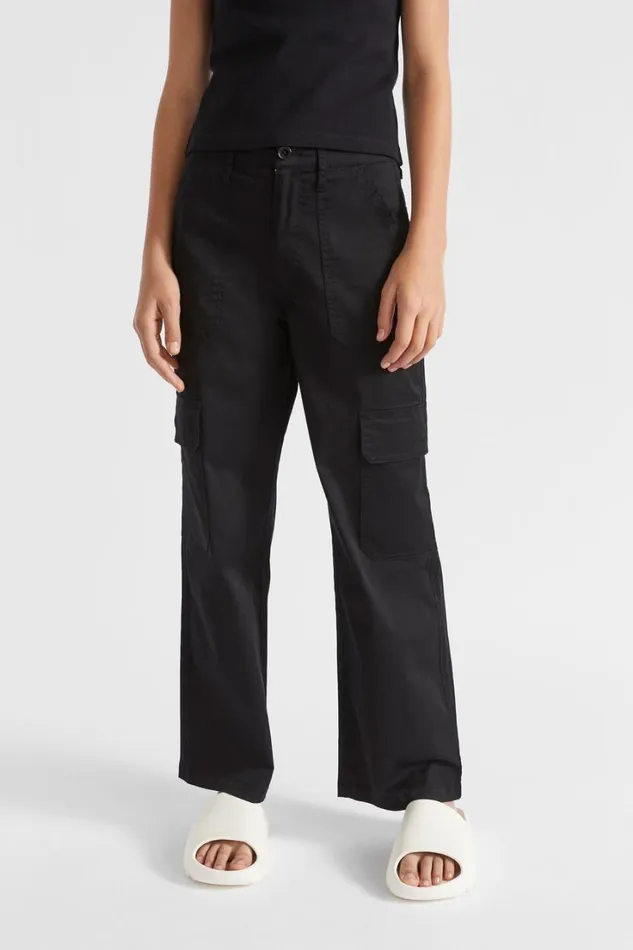 Pants Teen Girl Seed Heritage Cargo Pant Black