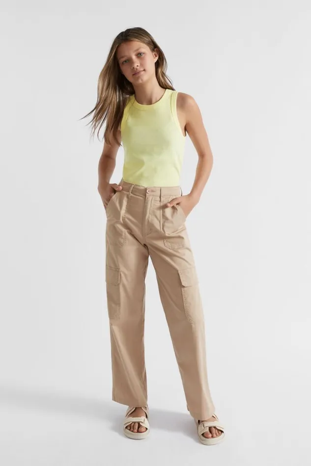 Pants Teen Girl Seed Heritage Cargo Pant Neutral