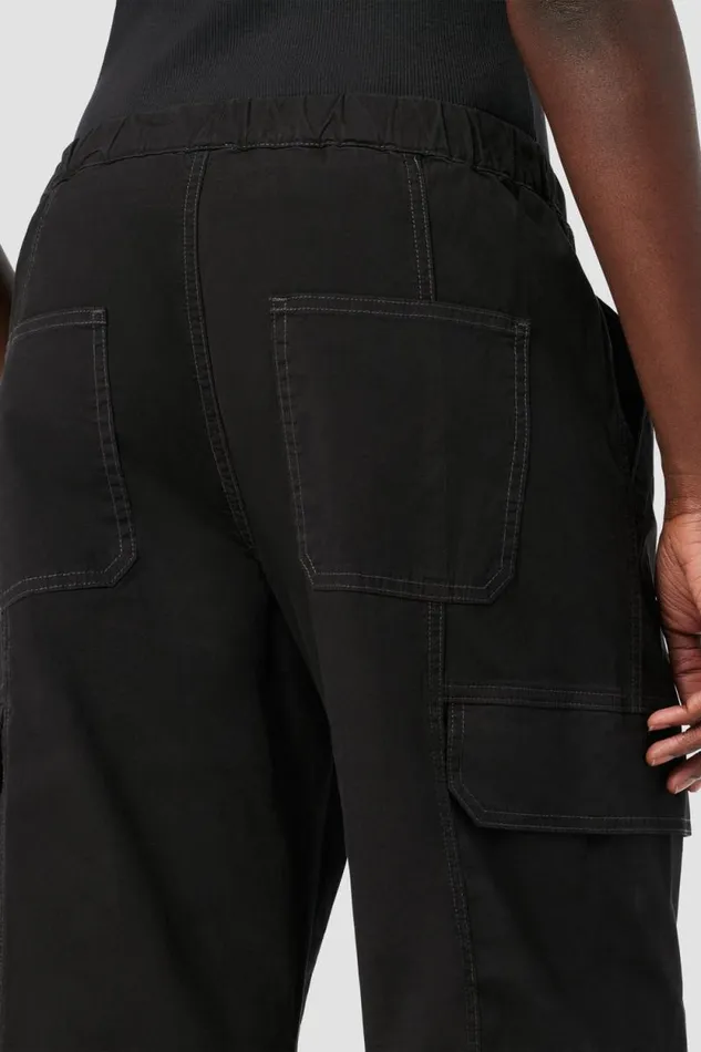 Pants Women Hudson Jeans Parachute Wide Leg Cargo Black Pants Women Hudson Jeans Parachute Wide Leg Cargo Black