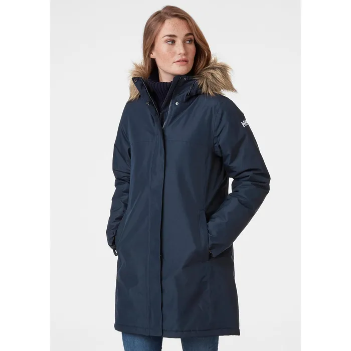 Parkas Women Helly Hansen W ADEN WINTER PARKA 597 Navy