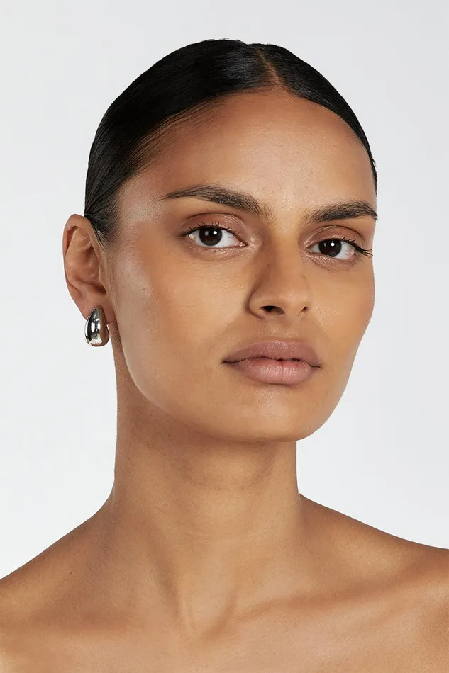 PORTER BABY BLOB SILVER EARRINGS Women DISSH Accessories