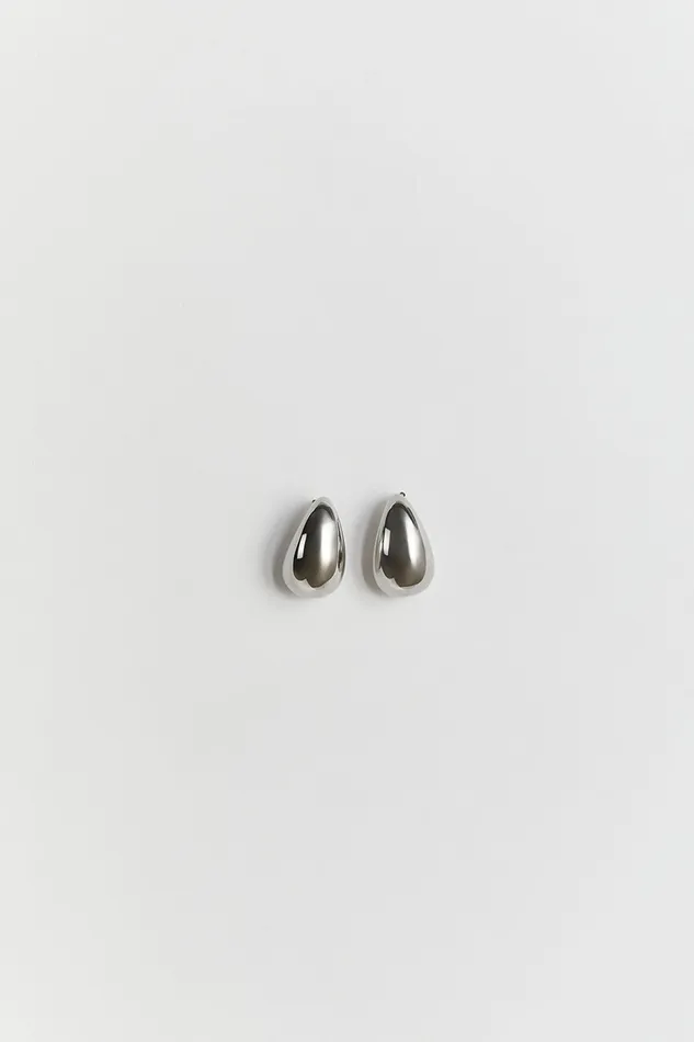 PORTER BABY BLOB SILVER EARRINGS Women DISSH Accessories