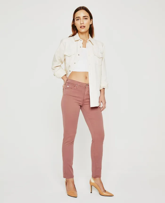 Prima Dusty Blush Women AG Jeans Pants