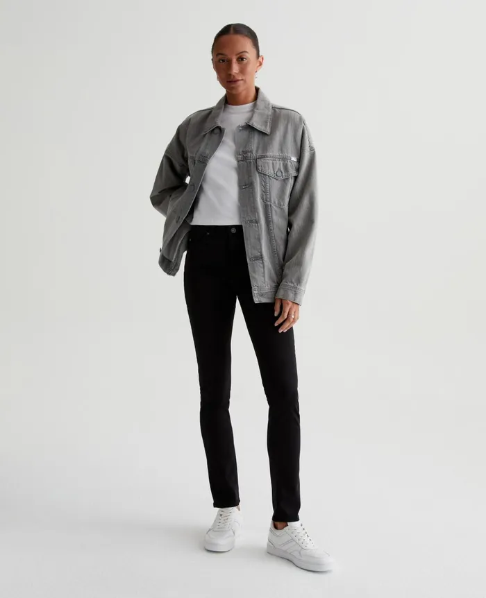 Prima Super Black Women AG Jeans Pants