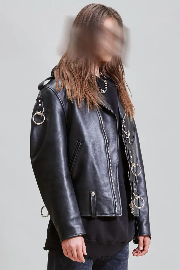 R13 Jackets and Coats Women Motorcycle Jacket With Rings R13 Jackets and Coats Women Motorcycle Jacket With Rings