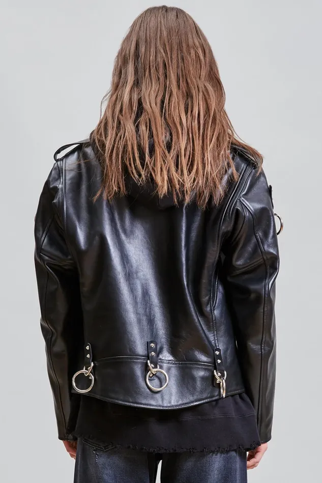 R13 Jackets and Coats Women Motorcycle Jacket With Rings R13 Jackets and Coats Women Motorcycle Jacket With Rings