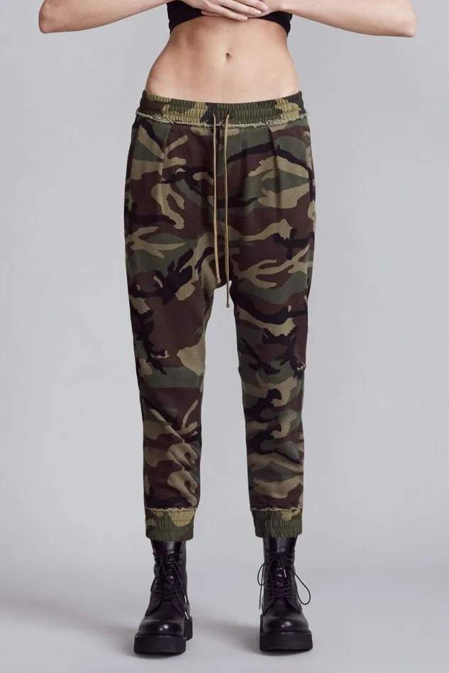R13 Pants and Skirts Women Harem Sweatpant 8211 Camo R13 Pants and Skirts Women Harem Sweatpant 8211 Camo