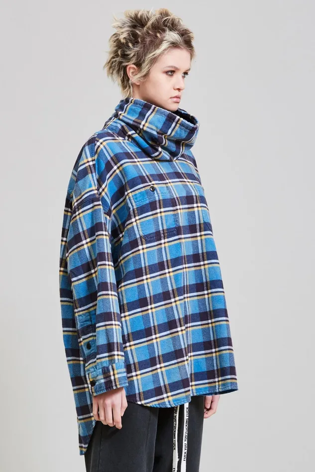 R13 Tops Women R13 Maskup Flannel Workshirt