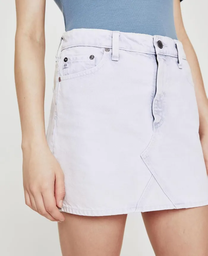 Remy Skirt Vp Icy Lavender Women AG Jeans Skirts and Shorts Remy Skirt Vp Icy Lavender Women AG Jeans Skirts and Shorts