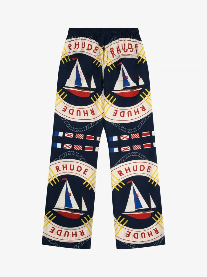 RHUDE FLAG SAIL SILK PANT Men Rhude Pants