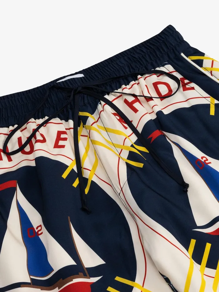 RHUDE FLAG SAIL SILK PANT Men Rhude Pants
