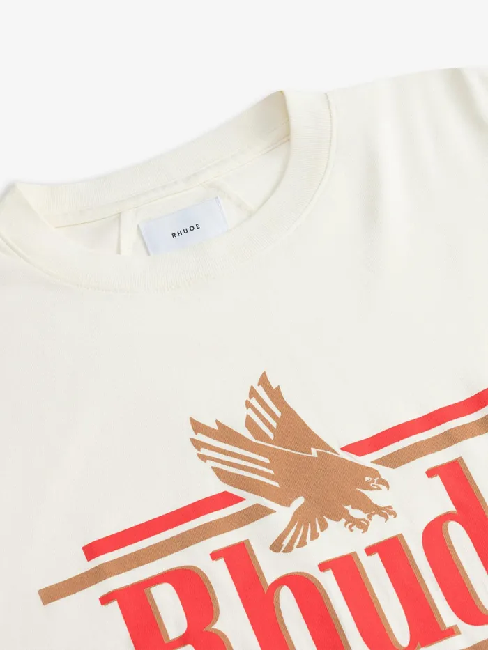 RHUDE ROSSA TEE Men Rhude Tees RHUDE ROSSA TEE Men Rhude Tees