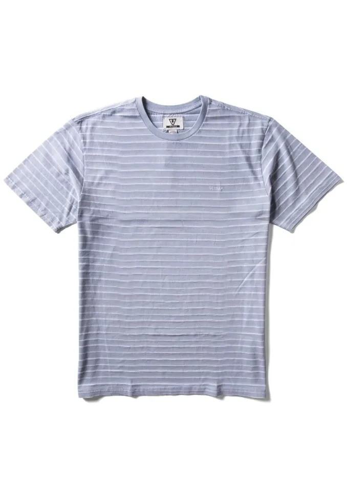 Rock Pile Ss Tee Faded Denim Men Vissla Tees