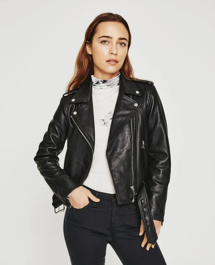Rory Jacket True Black Women AG Jeans Jackets