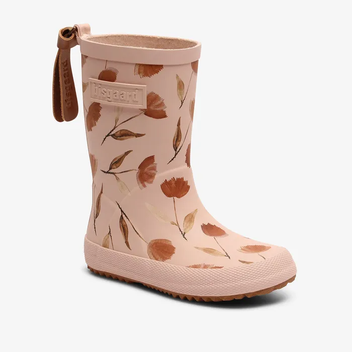 Rubber boots bisgaardshoes KIDS fashion delicate flowers Rose