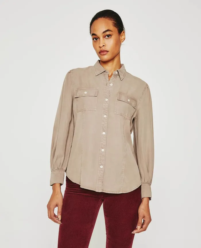 Sable Shirt Dry Dust Women AG Jeans Tops and Shirts
