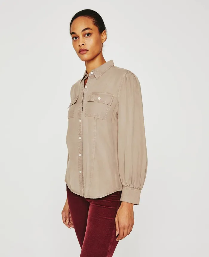 Sable Shirt Dry Dust Women AG Jeans Tops and Shirts Sable Shirt Dry Dust Women AG Jeans Tops and Shirts