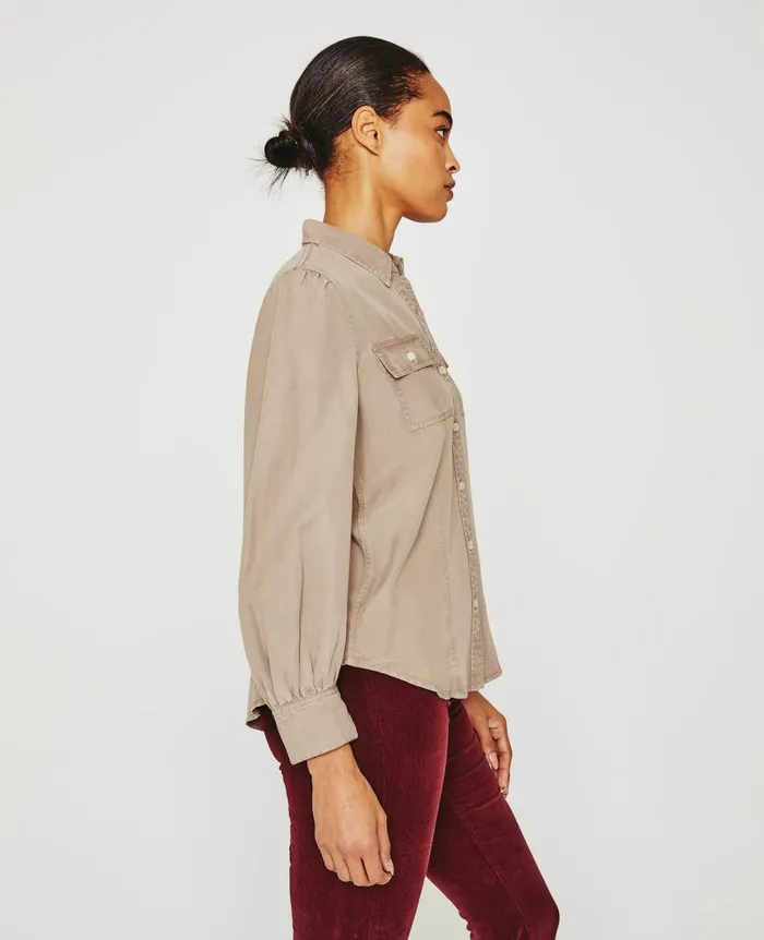 Sable Shirt Dry Dust Women AG Jeans Tops and Shirts Sable Shirt Dry Dust Women AG Jeans Tops and Shirts