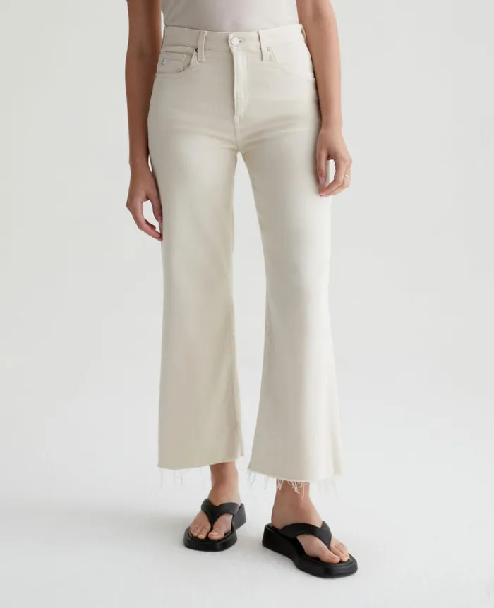 Saige Wide Leg Crop Dried Spring Women AG Jeans Denim Saige Wide Leg Crop Dried Spring Women AG Jeans Denim
