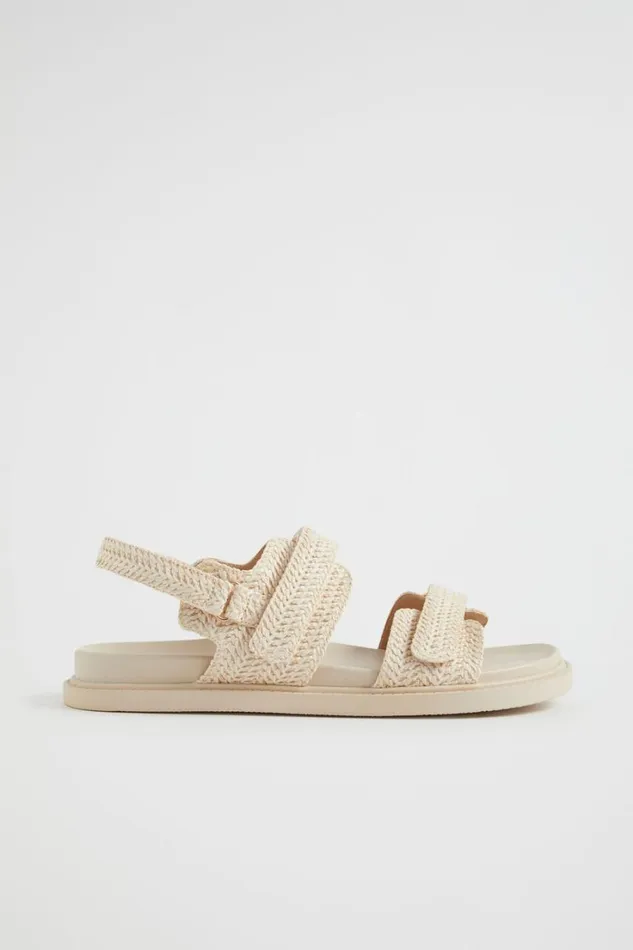 Sandals and Slides Teen Girl Seed Heritage Woven Sandal Natural