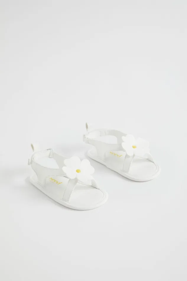Sandals Baby Seed Heritage Mini Flower Sandal White