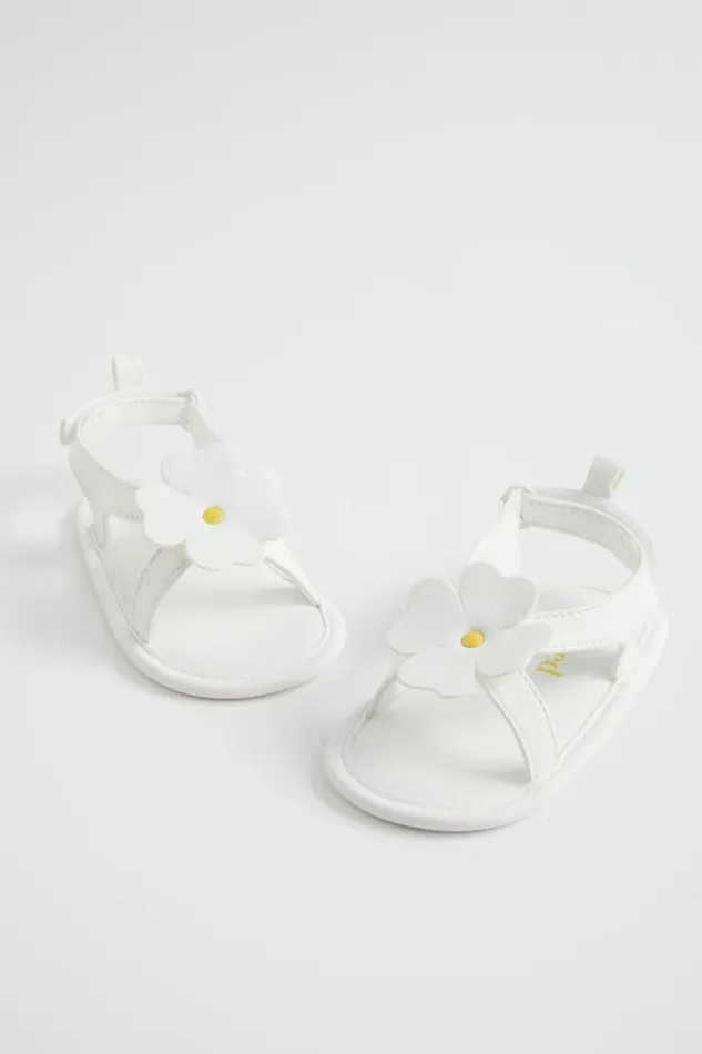 Sandals Baby Seed Heritage Mini Flower Sandal White