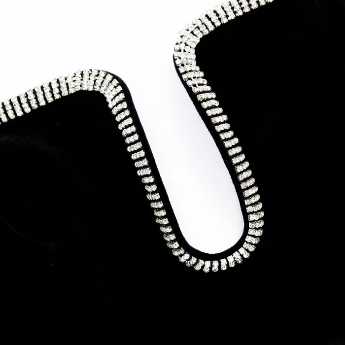 Self Portrait Dresses Black Velvet Midi Dress 8211 Women