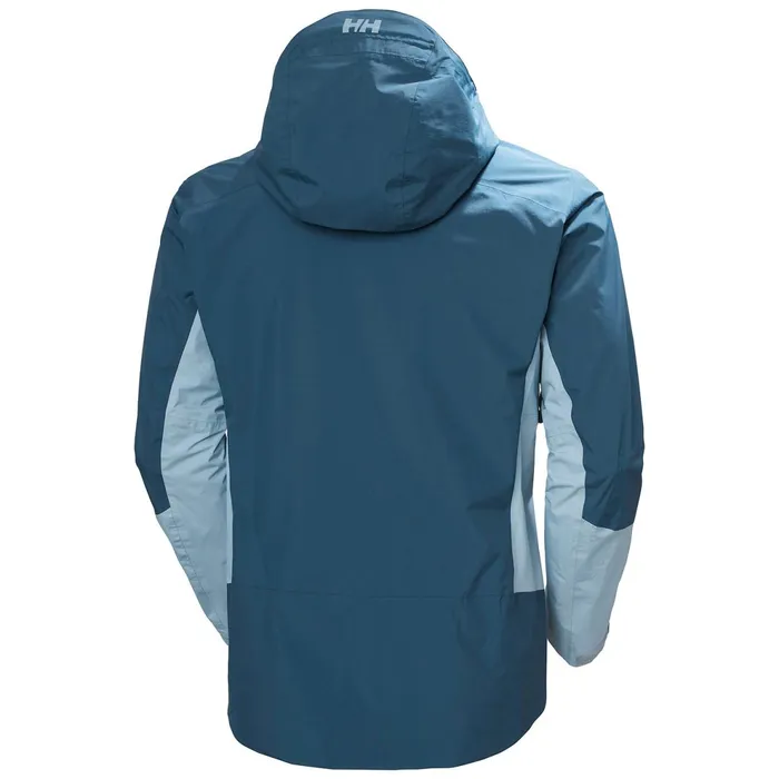 Shell Jackets Men Helly Hansen VERGLAS 2L RIPSTOP SHELL JACKET 555 Dusty Blue
