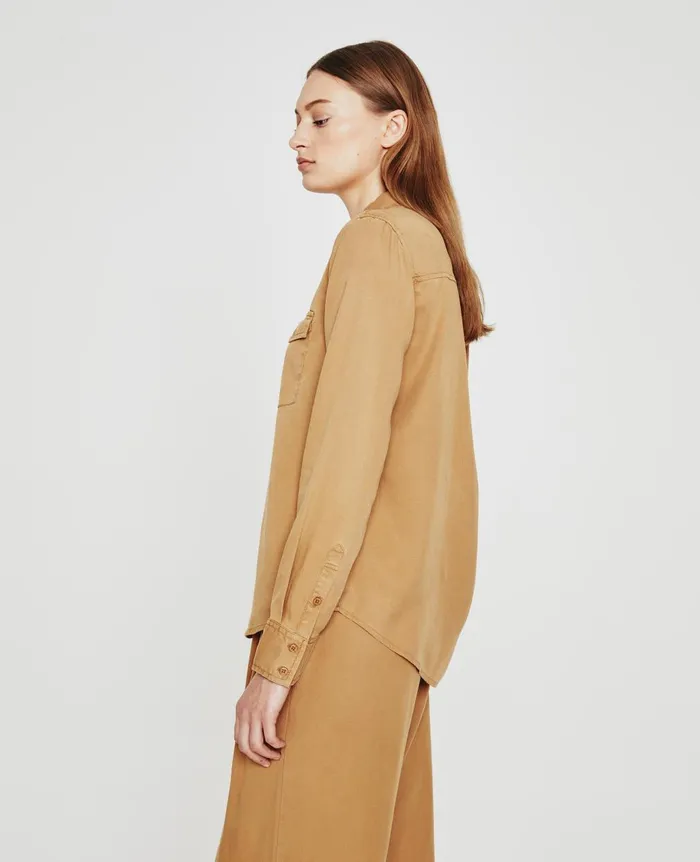 Shiela Utility Antique Bronze Women AG Jeans Tops and Shirts Shiela Utility Antique Bronze Women AG Jeans Tops and Shirts