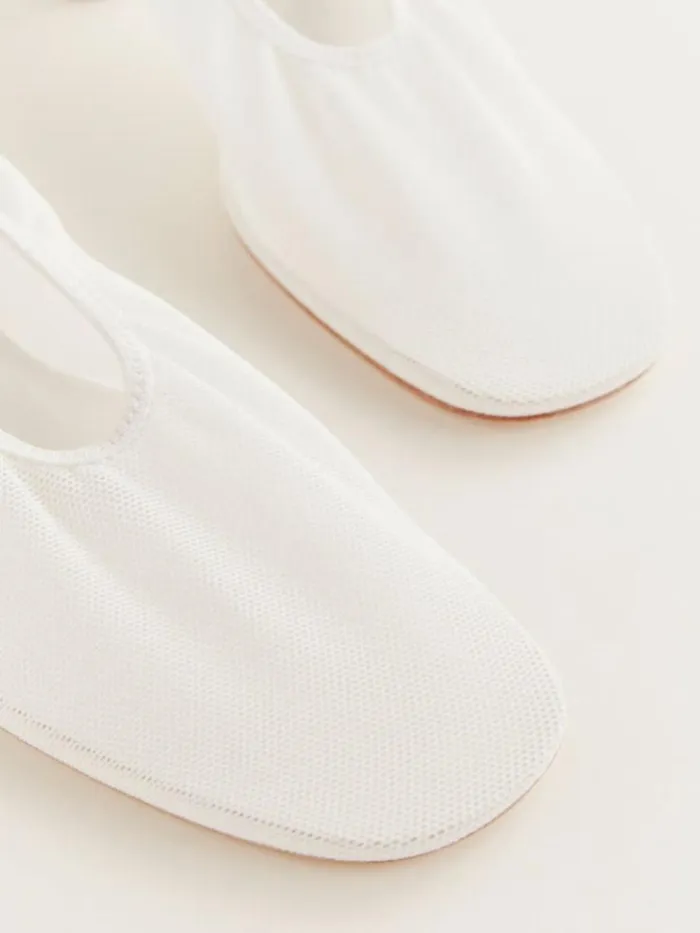 Shoes The Reformation Betsy Pump White Mesh