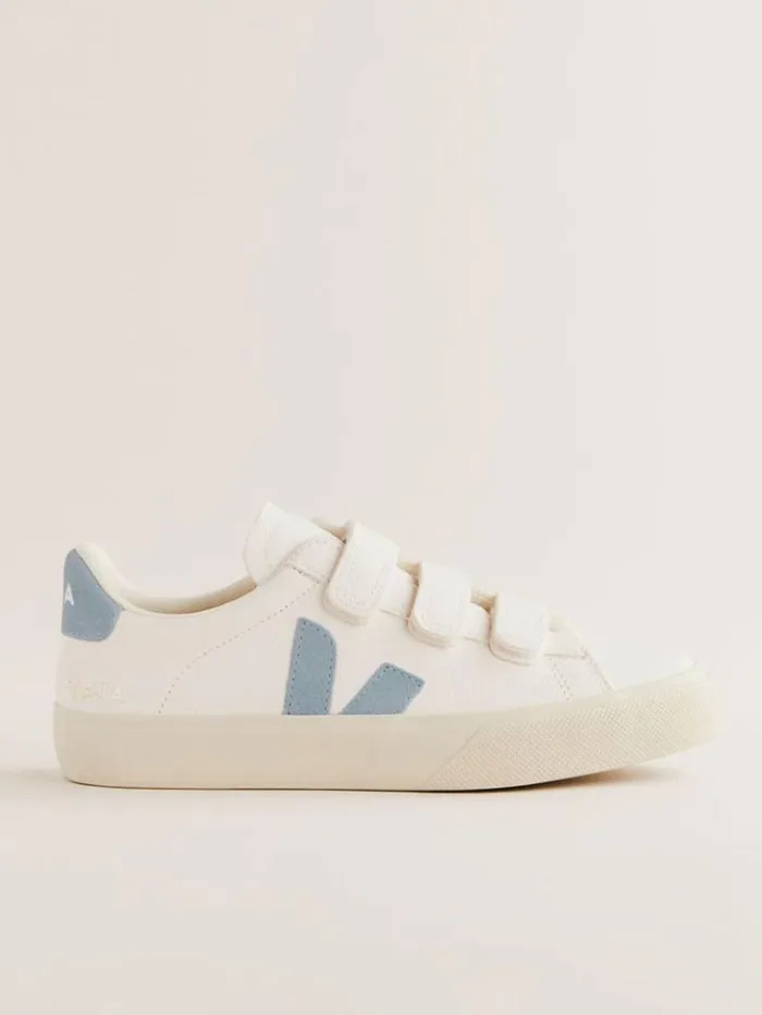 Shoes The Reformation Veja Recife Leather Sneaker Extra White Steel