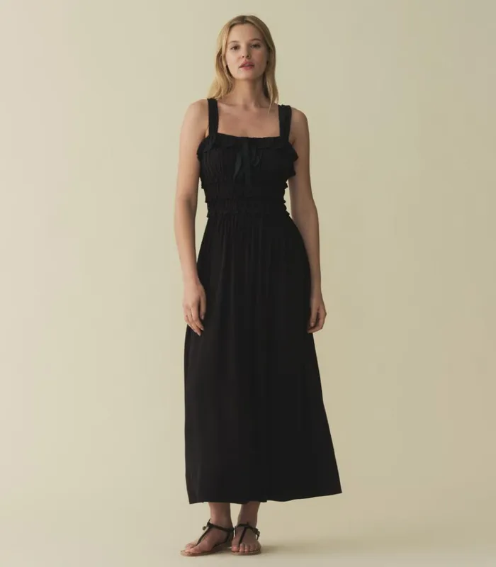 Shop CAROLYNN DRESS Black DEN Dresses