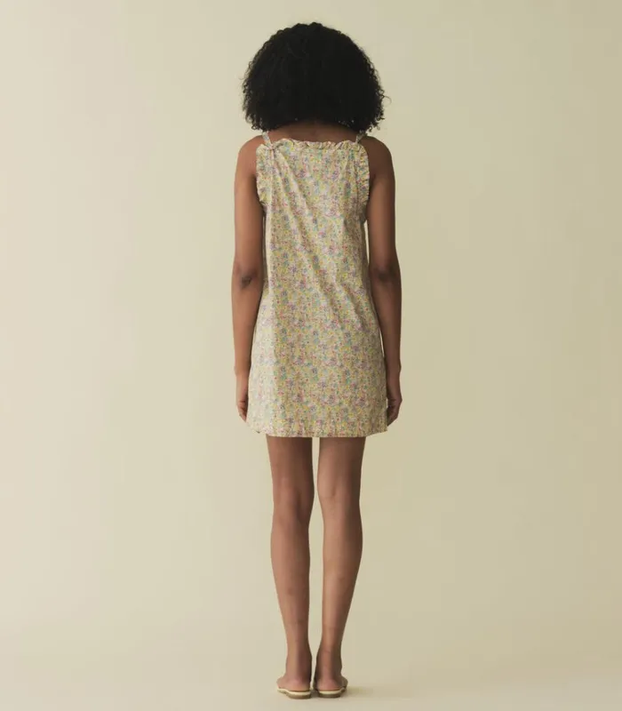 Shop DEE DRESS Chrysanthemum Sky Floral DEN Dresses