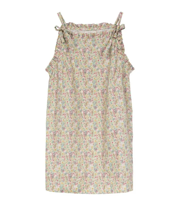 Shop DEE DRESS Chrysanthemum Sky Floral DEN Dresses