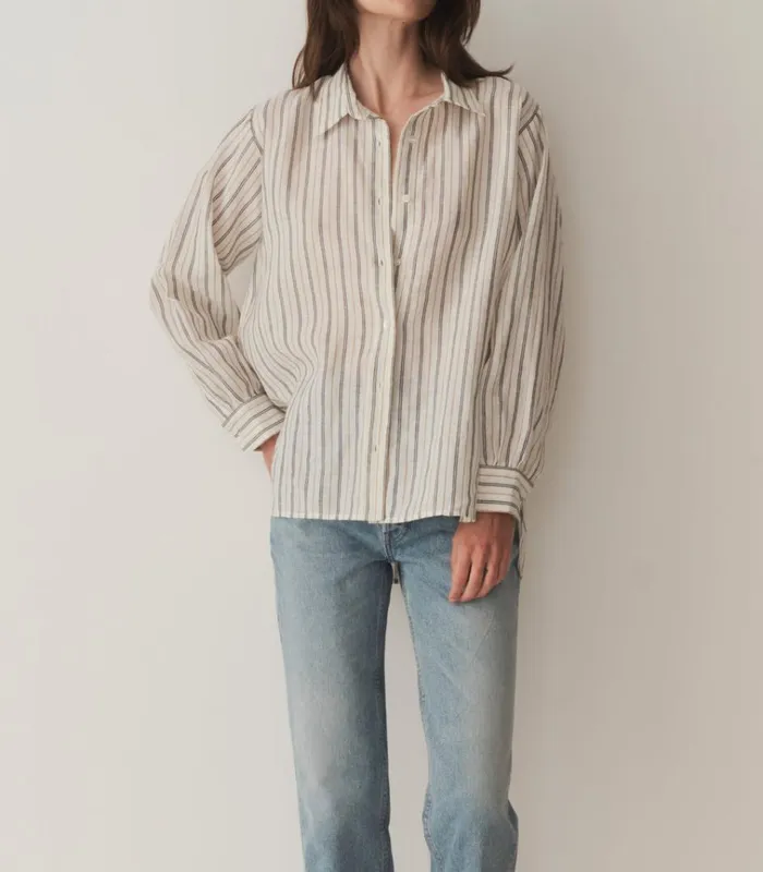 Shop HAVA TOP San Leone Stripe DEN Tops