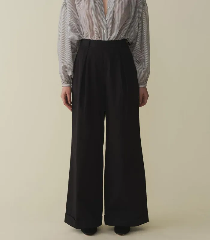 Shop HILAIRE PANT Black DEN Pants and Shorts