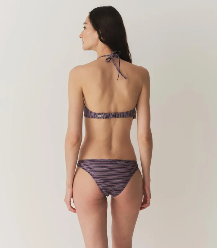 Shop SORRENTO BIKINI BOTTOM San Marino Stripe DEN Swimwear