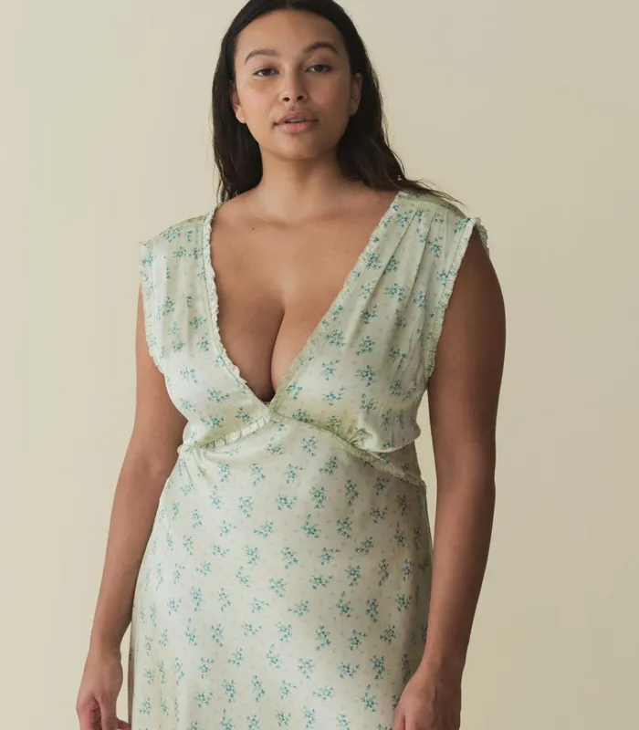 Shop TAHLIA DRESS Verte Hillside Heather DEN Dresses