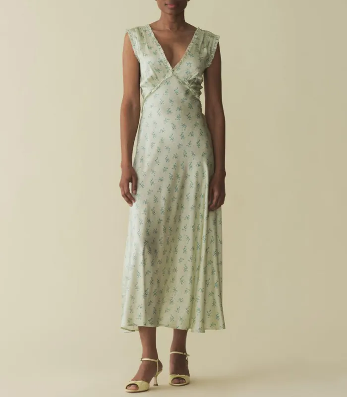 Shop TAHLIA DRESS Verte Hillside Heather DEN Dresses