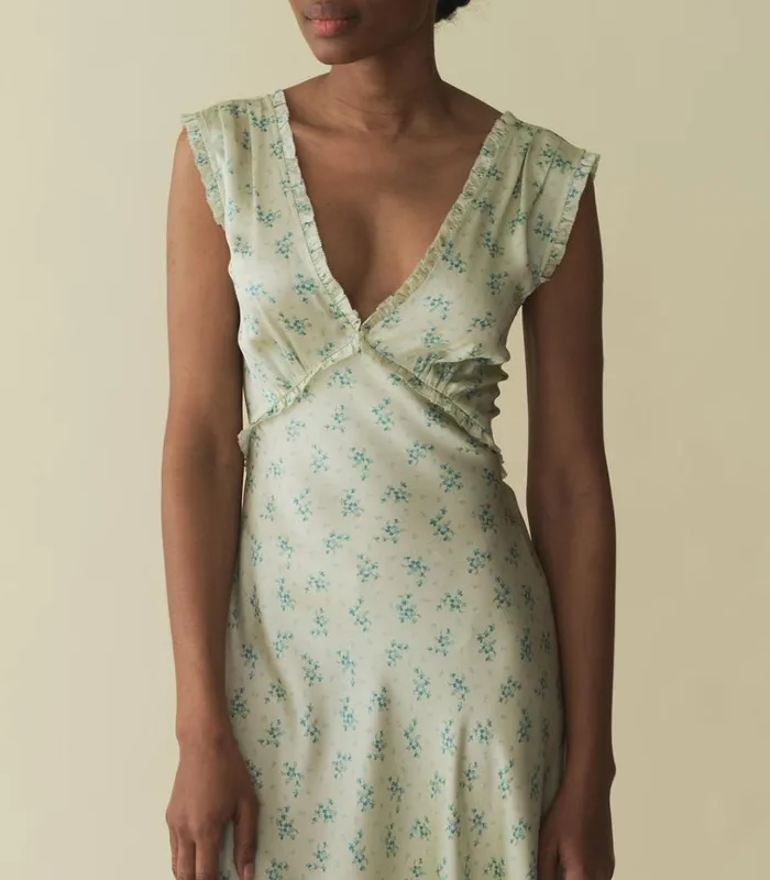 Shop TAHLIA DRESS Verte Hillside Heather DEN Dresses