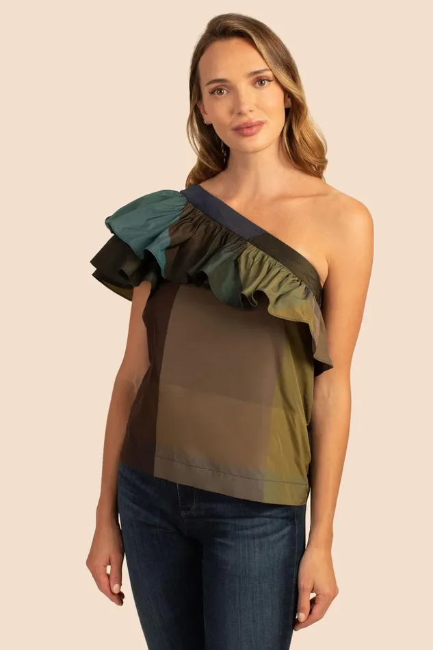 SHOP Trina Turk ALL TOPS LAKSHAM TOP