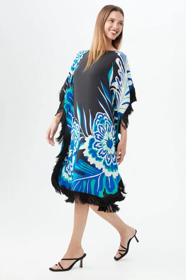 SHOP Trina Turk CAFTANS GLOBAL FRINGE DRESS