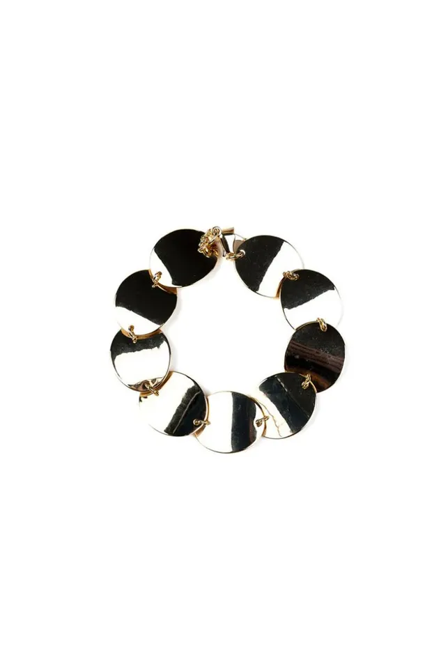 SHOP Trina Turk JEWELRY KJL 75034 GOLD DISC BRACELET