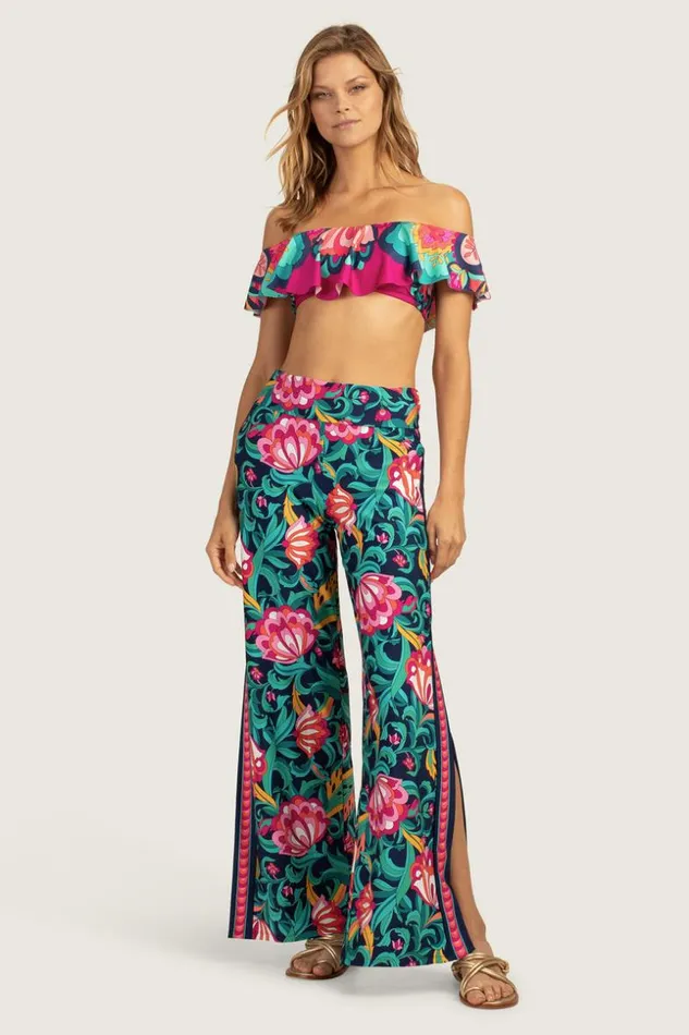 SHOP Trina Turk MATCHING SWIM SETS INDIA GARDEN SWIM PANT